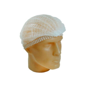 Touca Descartável TNT Branca Sanfonada